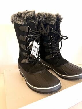 Northside Kathmandu Women’s Winter Snow Boots Black Size 11 Waterproof -25°F NWT
